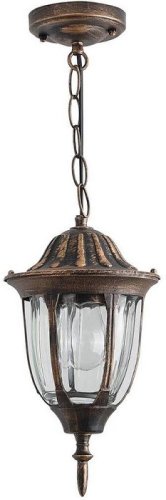 Светильник садово-парковый на цепо Feron "Белладжо" PL6305 220В 60Вт 1хE27 Черное золото картинка 